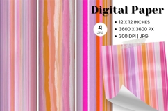 Stripe Pattern Background Gift Wrap Wallpaper Digital Paper Product Image 1