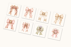 Aristocratic Bows Luxury Vintage Watercolor Bow Collection Product Image 4