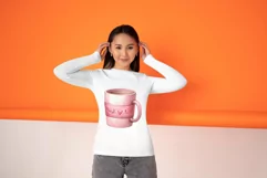 11 Coffee mugs in Valentine Watercolor Clipart Product Image 4