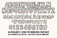 Back to School Alphabet png, letters doodle, school clipart Product Image 4