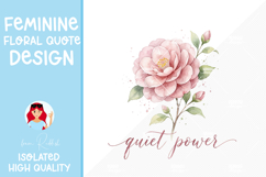 Feminine Floral Design Watercolor Flower Illustration Product Image 1