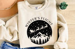 Winter&#039;s Flight Svg | Christmas svg | Shirt Svg Product Image 4