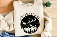 Winter's Flight Svg | Christmas svg | Shirt Svg Product Image 4