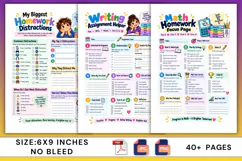 ADHD Homework & Focus Workbook Product Image 4