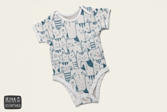 Cute Cat Seamless Pattern Product Image 4