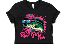 Reel Girls Fish Svg | Svg Files for Cricut | Shirt Svg Product Image 3