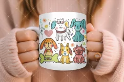 Dog Mum Mug Wrap Dog Lovers Mug Wrap Sublimation Product Image 8