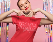 Mama EST 2026 SVG PNG, Retro Varsity Bow Svg, New Mom Design Product Image 2