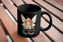 Whimsical Floral Fairy Girls Clipart Bundle Product Image 4