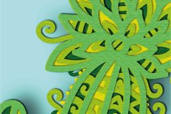 Cactus 3D Multilayer SVG/ Cactus 3D mandala/Cactus paper cut Product Image 7