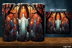Halloween Monsters Tumbler Wrap Bundle | 20 Oz | Sublimation Product Image 5