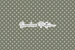 Vintage Polka Dot Seamless Pattern Product Image 7