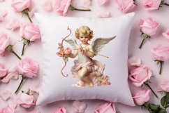 Valentines Day Cupid Sublimation Bundle, Cupid Watercolor Product Image 4