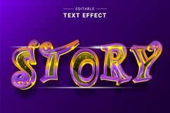 Editable Text Effect for Illustrator. Vector Graphic styles Product Image 1