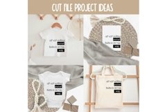 Baby /Toddler Shirt Bodysuit, Mug, Tote Cut File| Digital DL Product Image 2
