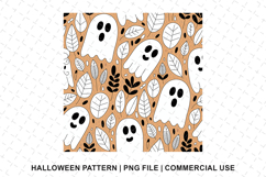 Halloween Boo Pattern Png | Sublimation | Digital Paper Product Image 1