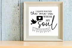 I have found the one whom my soul loves SVG Product Image 3