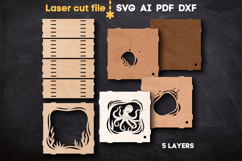 Octopus Box SVG laser cut file for Glowforge Product Image 4