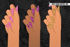 Glam Nail Hands Clipart: &quot;Nails CLIPART&quot; Hands clipart Product Image 3