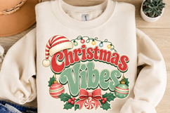 Retro Christmas Sublimation Product Image 5