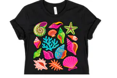Seashells Svg | Svg Files for Cricut | Shirt Svg Product Image 1