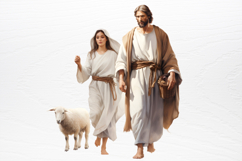 Christmas Nativity Watercolor Clipart PNG Product Image 4