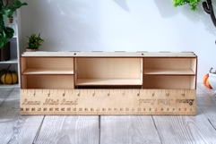 Miniature dollhouse bookcase drawer digital file, BJD doll Product Image 4