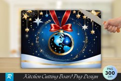 Joy to the World with Ribbon Cutting Board PNG Design Product Image 1