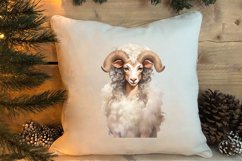 Cozy Christmas Farm Clipart, Christmas Clipart Product Image 4