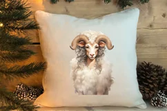 Cozy Christmas Farm Clipart, Christmas Clipart Product Image 4