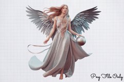 Silver Christmas Clipart Sublimation Bundle PNG Product Image 5