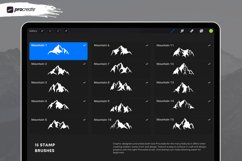 Mountains Brush| Procreate Brushes Product Image 2