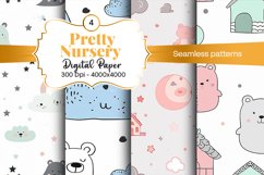 Nursery Seamless patterns and Seamless backgrounds Product Image 1