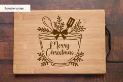 Christmas Kitchen SVG, Merry Christmas Kitchen Cut File Product Image 4