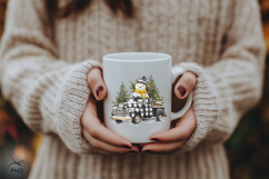Christmas Truck Sublimation - 4 Variations Product Image 4