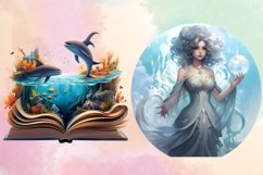 Mystical Sea Sublimation Clipart Bundle, Mystical Sea Sublim Product Image 5