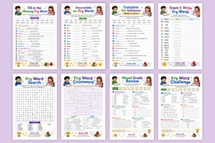 Fry Sight Words by Grade Product Image 4