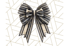 Halloween Bow Clipart, Bright Holiday Ribbon PNG Product Image 4