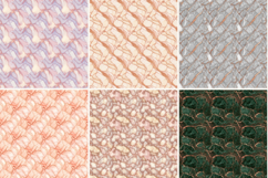 Rose Gold Marble Digital Paper,Pink Metallic Vein Pattern Product Image 4