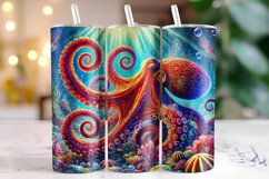 Octopus Tumbler Wrap | Sublimation | Tumblers Product Image 1