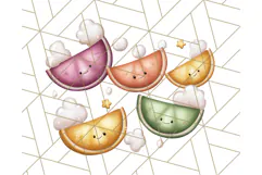 Princess Tea Party PNG Clipart with Teacups & Fancy Treats Product Image 4