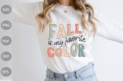 Fall Is My Favorite Color SVG Design/ Funny Girl SVG Product Image 1