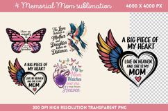 Memorial Mom Sublimation PNG Product Image 1