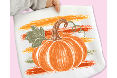 Preppy Fall Pumpkin Halloween Autumn PNG, Halloween Pumpkin Product Image 9