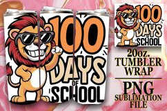 Graduation Animals Tumbler Wrap 20oz Sublimation Product Image 1