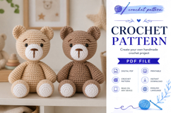 Amigurumi Bear Crochet Pattern PDF Product Image 4