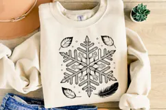 Christmas Snowflake Svg | Christmas svg | Shirt Svg Product Image 4