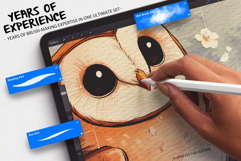 2000 Procreate Brushes Mega Bundle Product Image 4