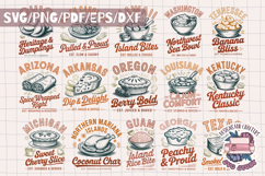 USA States SVG BUNDLE set of 55 files PNG SVG Product Image 2