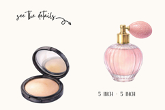 Makeup &amp; Perfumes Watercolor Clipart Product Image 4